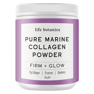 Life Botanics Marine Collagen Powder Blueberry 160g