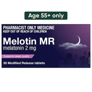 Melotin MR Melatonin (2mg) 30 Modified Release Tablets