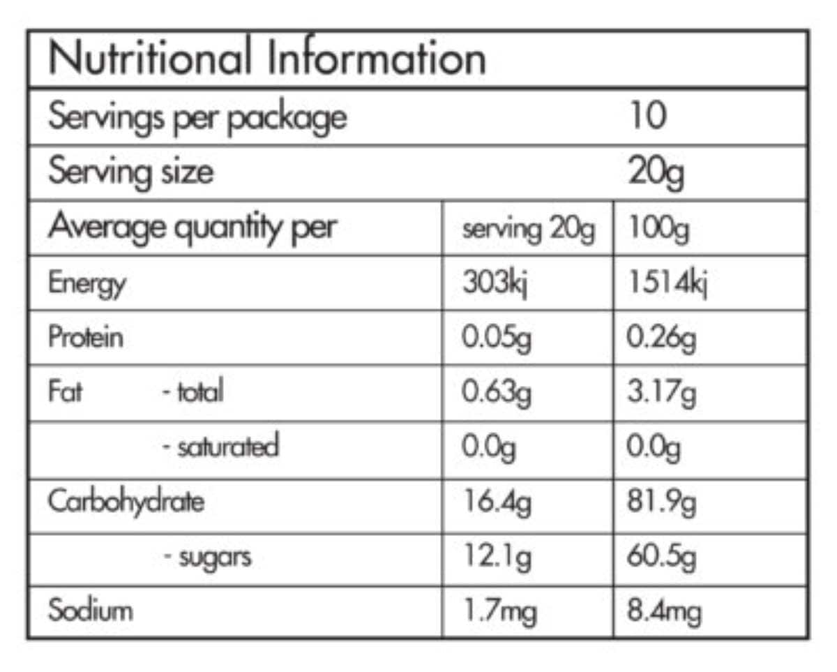 Berringa Organic Australian Honeycomb 200g