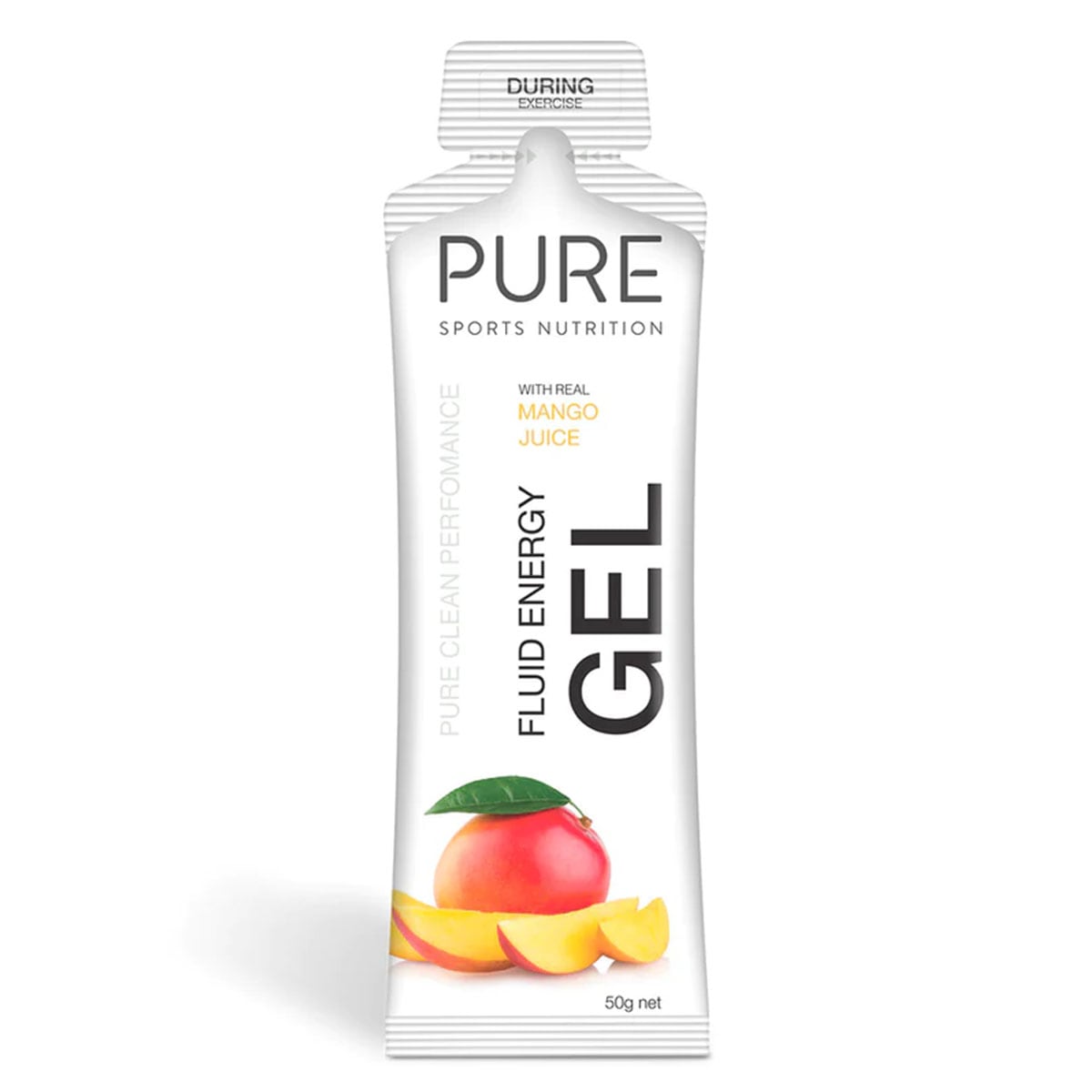Pure Sports Nutrition Fluid Energy Gel Mango 18 x 50g