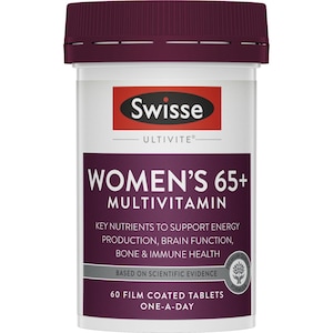 Swisse Womens Ultivite 65+ Multivitamin 60 Tablets