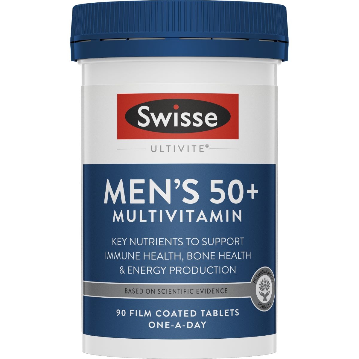 Swisse Ultivite Mens 50+ Multivitamin 90 Tablets (Improved Formula)