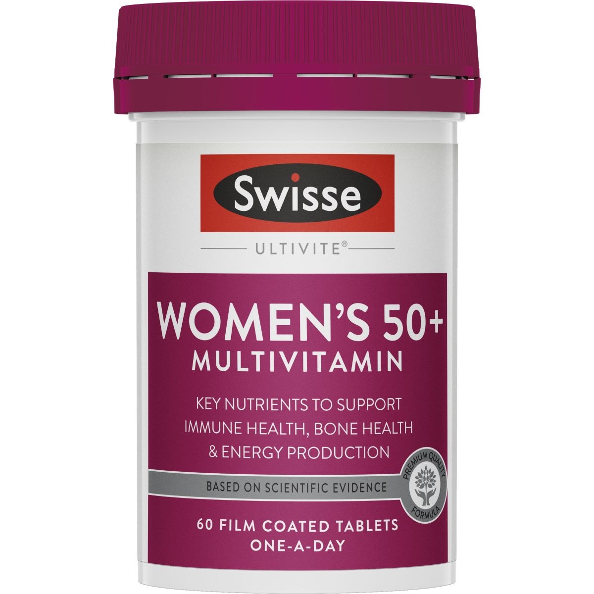 Swisse Ultivite Womens 50+ Multivitamin 60 Tablets