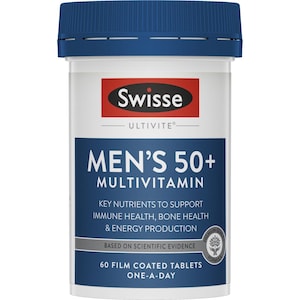Swisse Ultivite Mens 50+ Multivitamin 60 Tablets