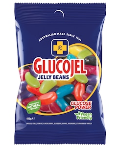 Gold Cross Glucojel Jelly Beans Mixed 150g