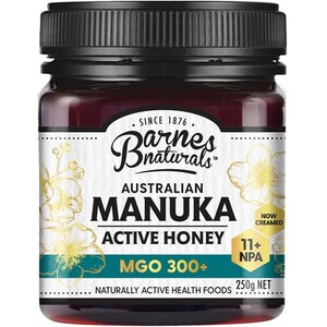 Barnes Naturals Manuka Honey MGO 300+ 250g
