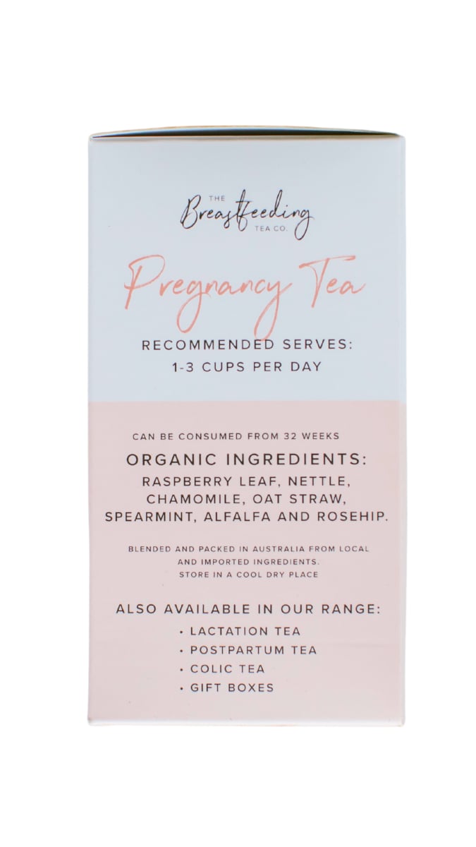 The Breastfeeding Tea Co Pregnancy Tea 20 Pyramid Tea Bags