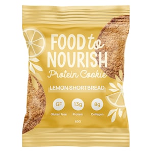 Food to Nourish Protein Cookie Lemon Shortbread 60g