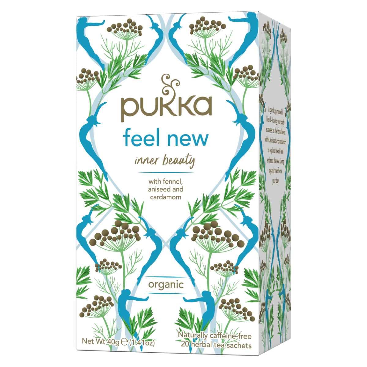 Pukka Feel New Organic Tea Bags 20 Pack