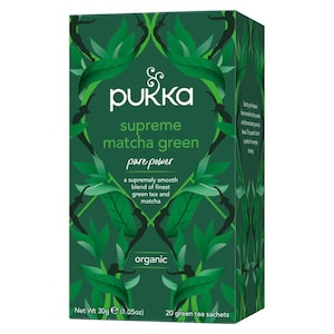 Pukka Herbs Supreme Matcha Green Tea Bags 20 Pack
