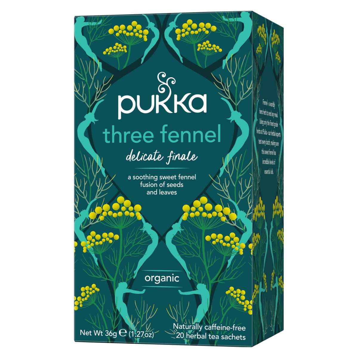 Pukka Herbs Three Fennel Tea Bags 20 Pack