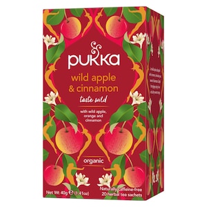 Pukka Wild Apple & Cinnamon Tea Bags 20 Pack