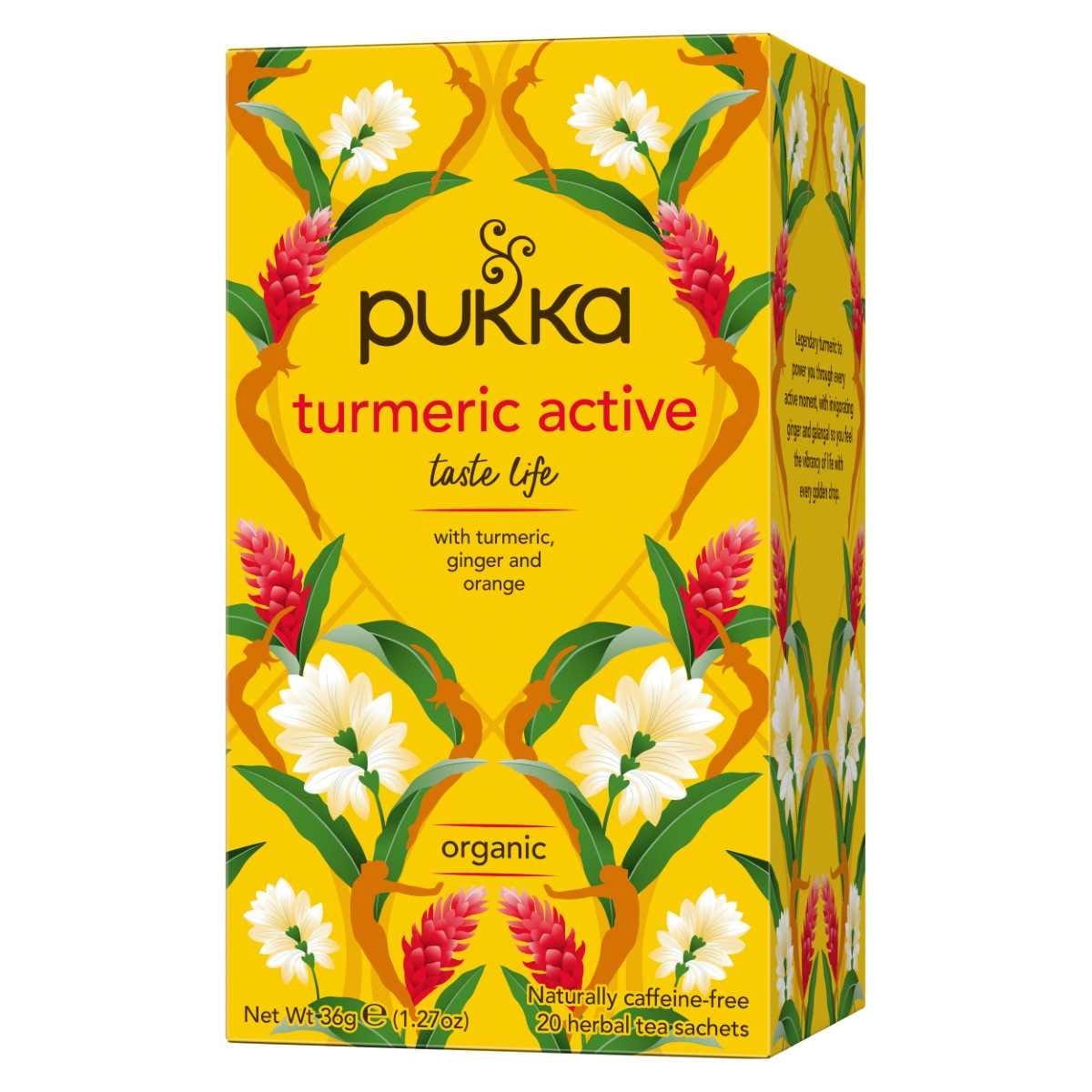 Pukka Herbs Turmeric Active Tea Bags 20 Pack