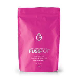 Fusspot Collagen Beauty Tea Twirlie Girlie Loose Leaf Tea 70g