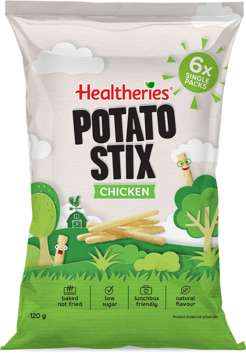 Healtheries Potato Stix Chicken 6 X 20g