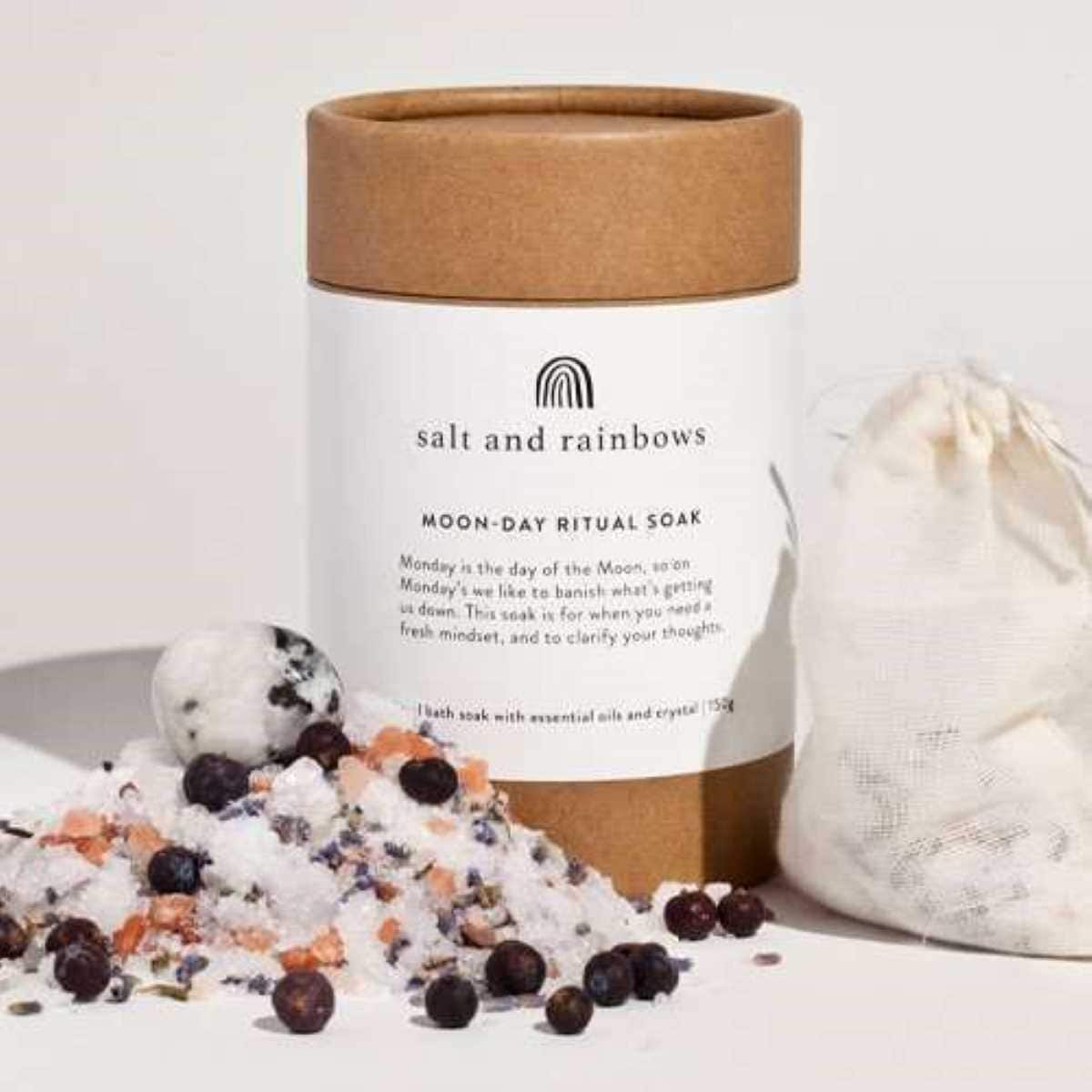 Salt And Rainbows Eco Moon - Day Ritual Bath Soak 150g