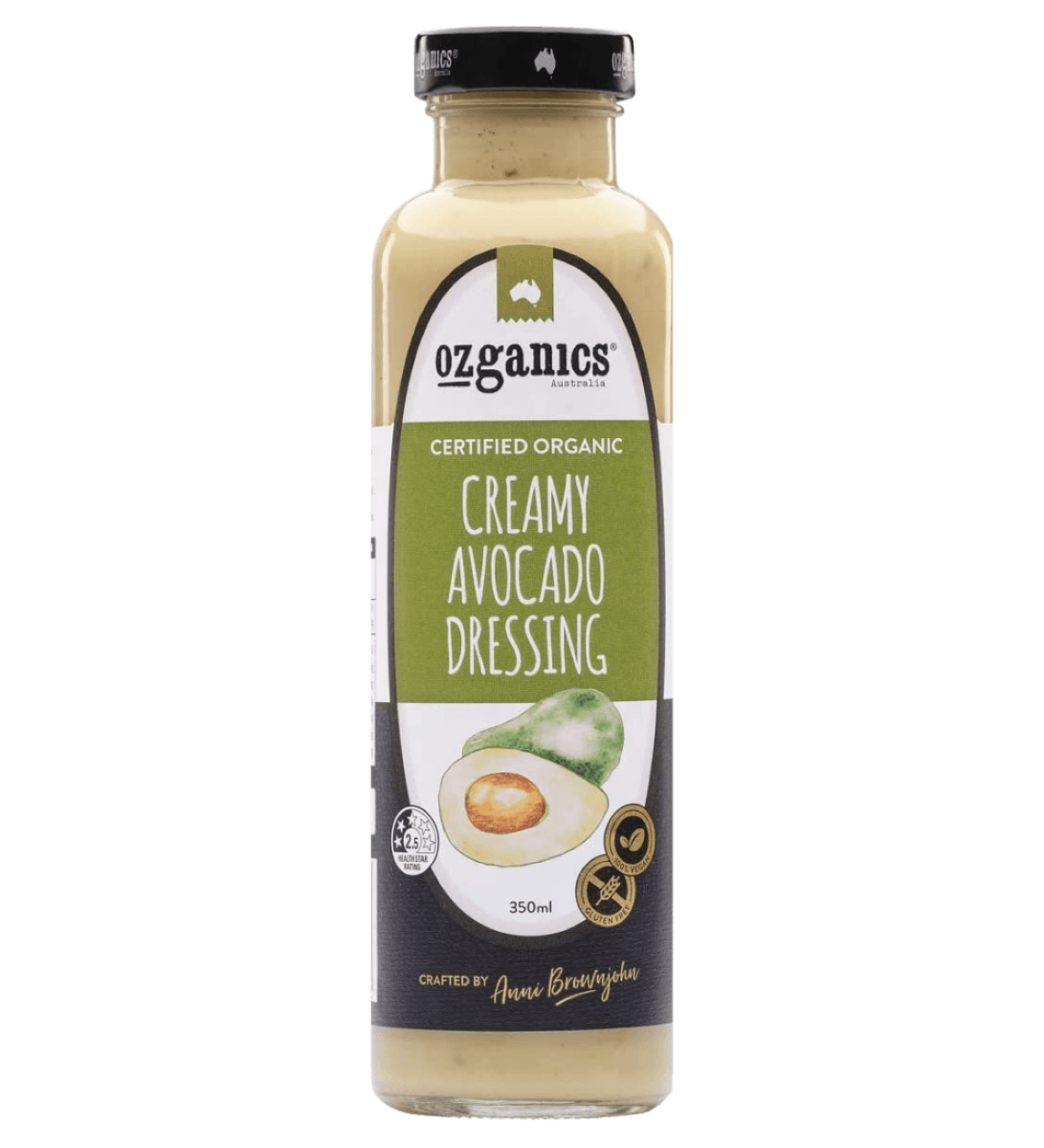 Ozganics Creamy Avocado Dressing 250ml