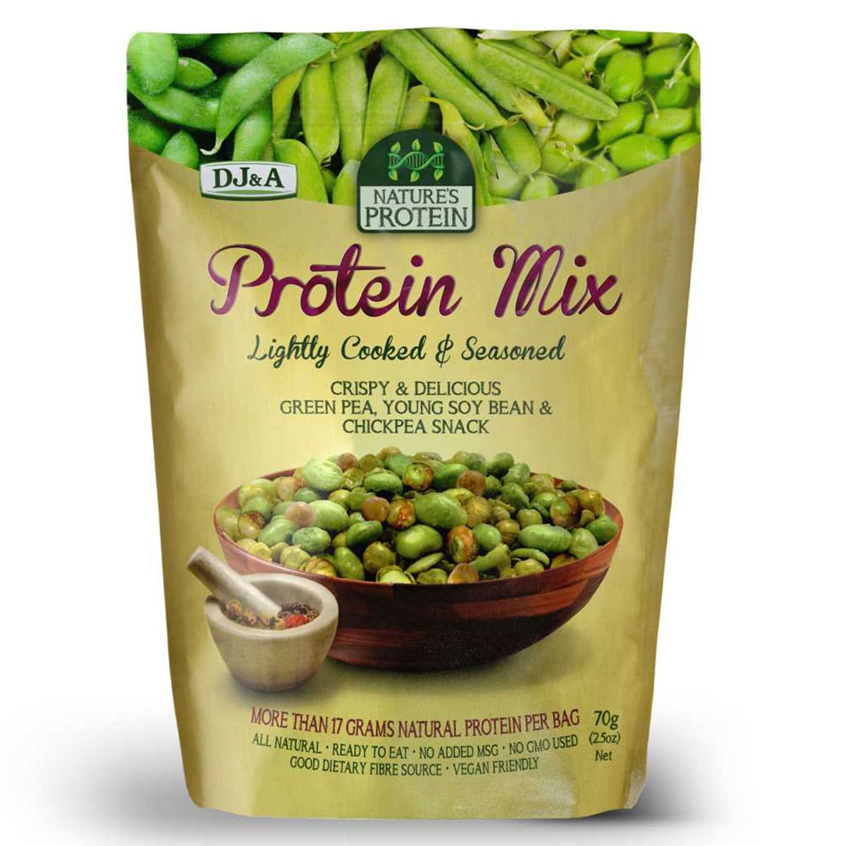 Natures Protein Green Pea Edamame & Chickpeas 70g