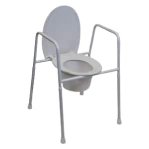 Safety & Mobility Over Toilet Aid Height Adjustable with Lid
