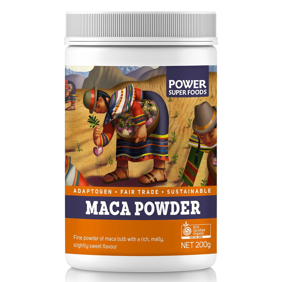 Power Super Foods Raw Maca Power 200g