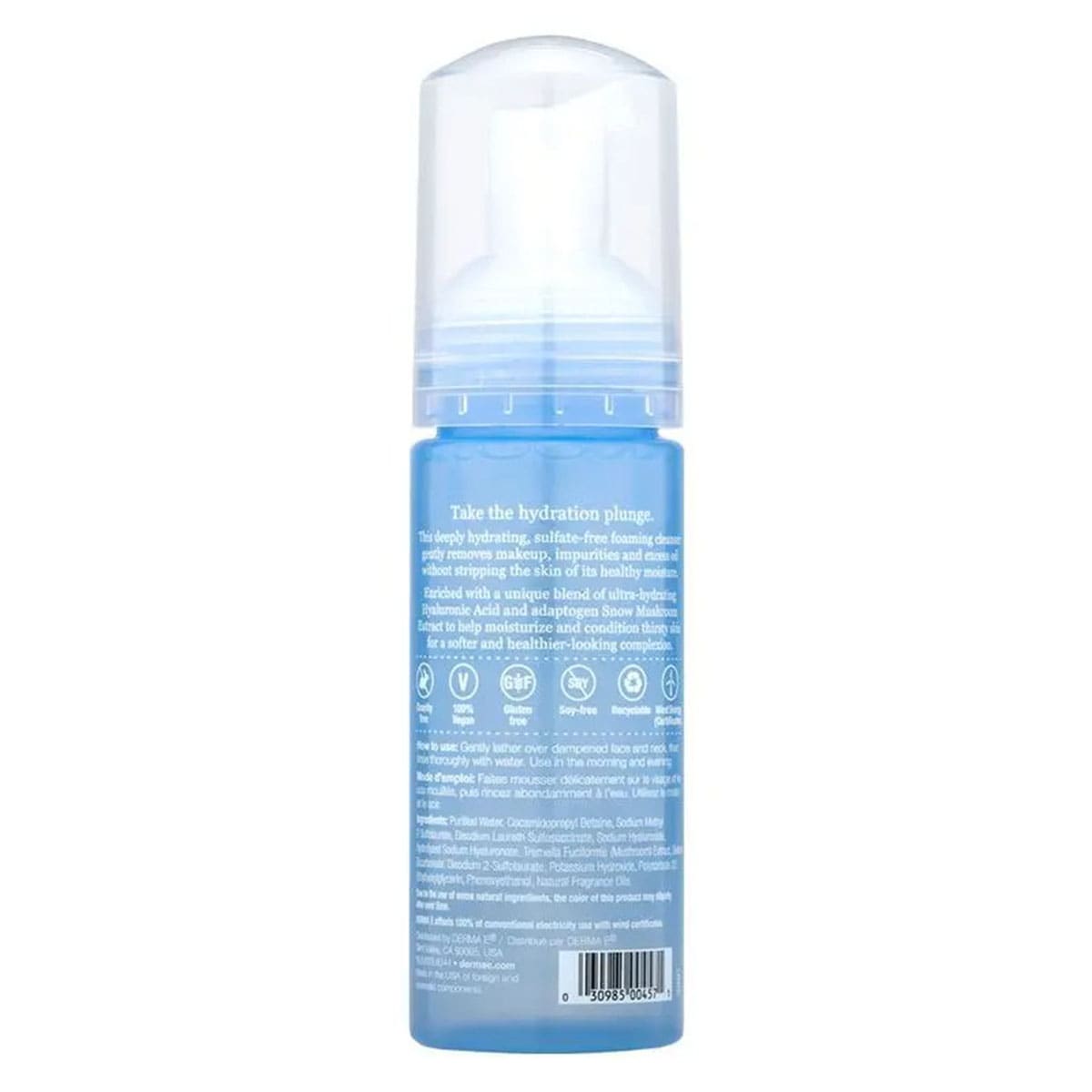 Derma E Ultra Hydrating Alkaline Cloud Cleanser 157ml