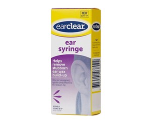 EarClear Ear Syringe for Wax Removal 1 Syringe