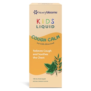 Henry Blooms Kids Liquid Cough Calm Ivy with Olive leaf 100 ml