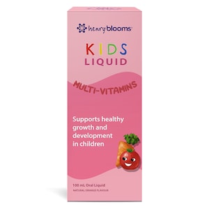 Henry Blooms Kids Liquid Multi-Vitamins 100 ml