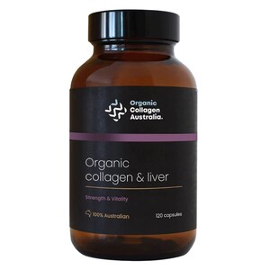 Organic Collagen Australia Organic Collagen & Liver 120 Capsules