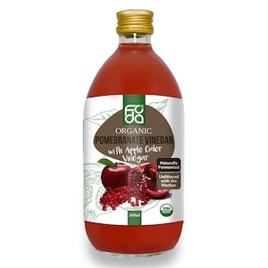 Foda Organic Pomegranate & Apple Cider 500ml