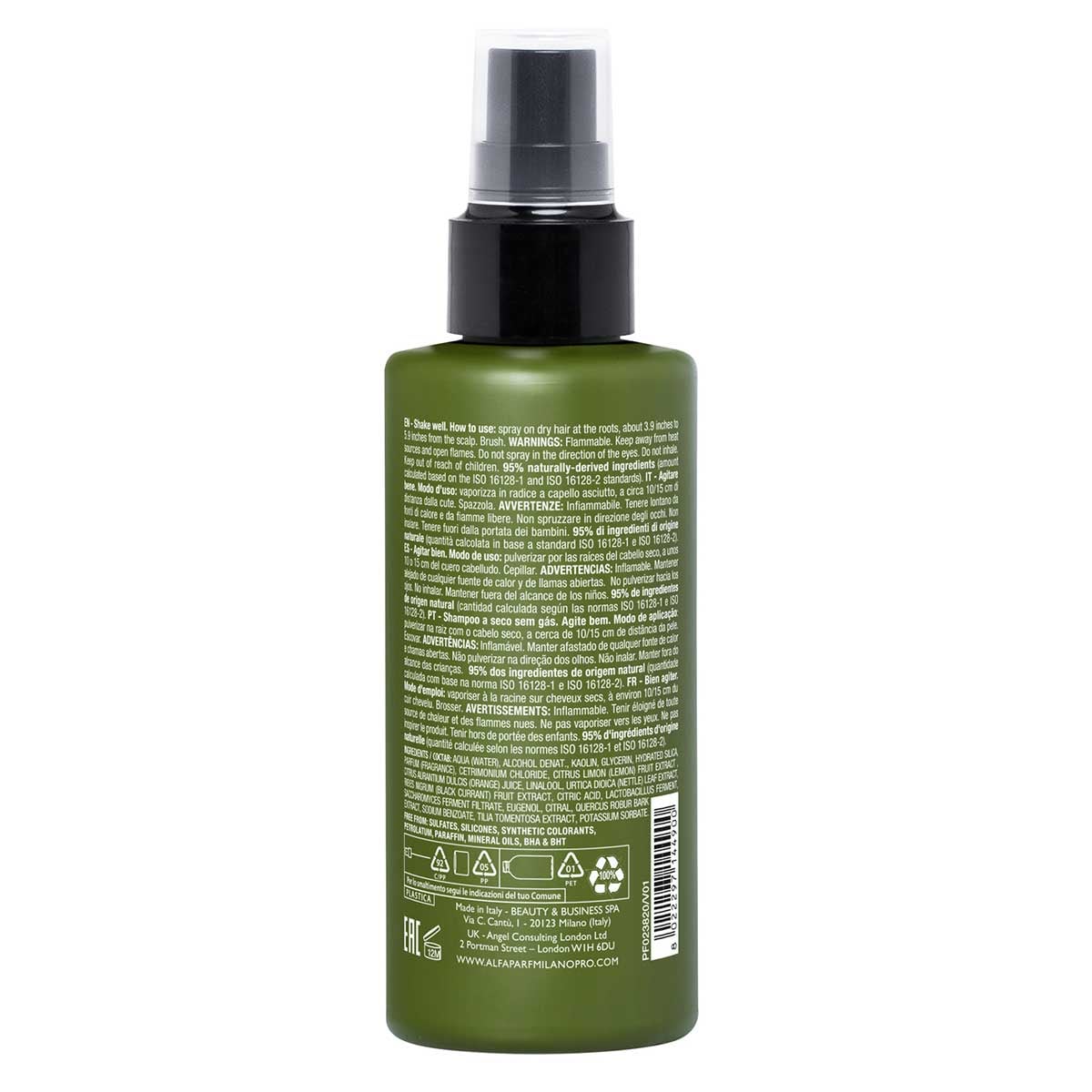 Alfaparf Milano Benvoleo Perfect Again Mist Dry Shampoo 150ml