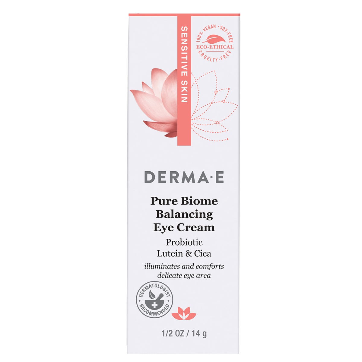 Derma E Pure Biome Balancing Eye Cream 14g