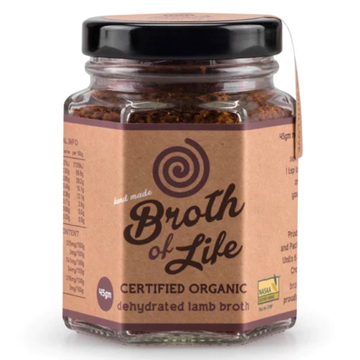 Broth Of Life Organic Dehydrated Lamb Bone Broth 45g