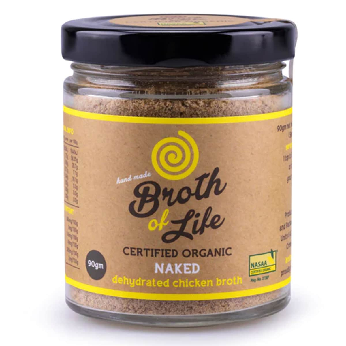 Broth Of Life Organic Dehydrated Naked Chicken Bone Broth 90g