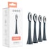 Ordo Sonic+ Electric Brush Heads Charcoal Grey 4 Pack