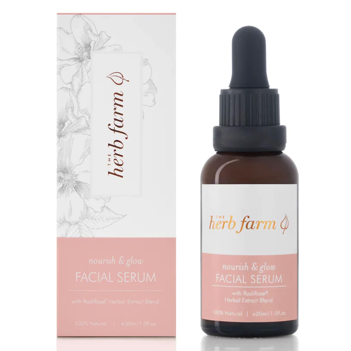 The Herb Farm Nourish & Glow Facial Serum 30ml