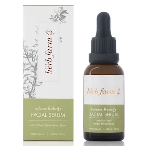The Herb Farm Balance & Clarify Facial Serum 30ml