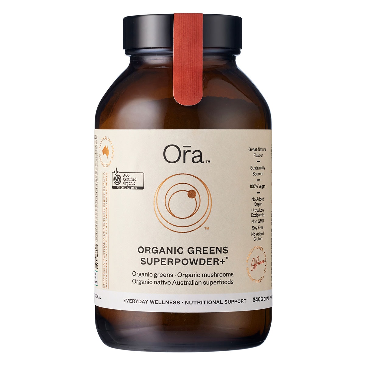 Ora Organic Greens Superpowder 240g