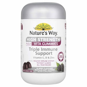 Natures Way High Strength Adult Vita Gummies Triple Immune 50 Pack