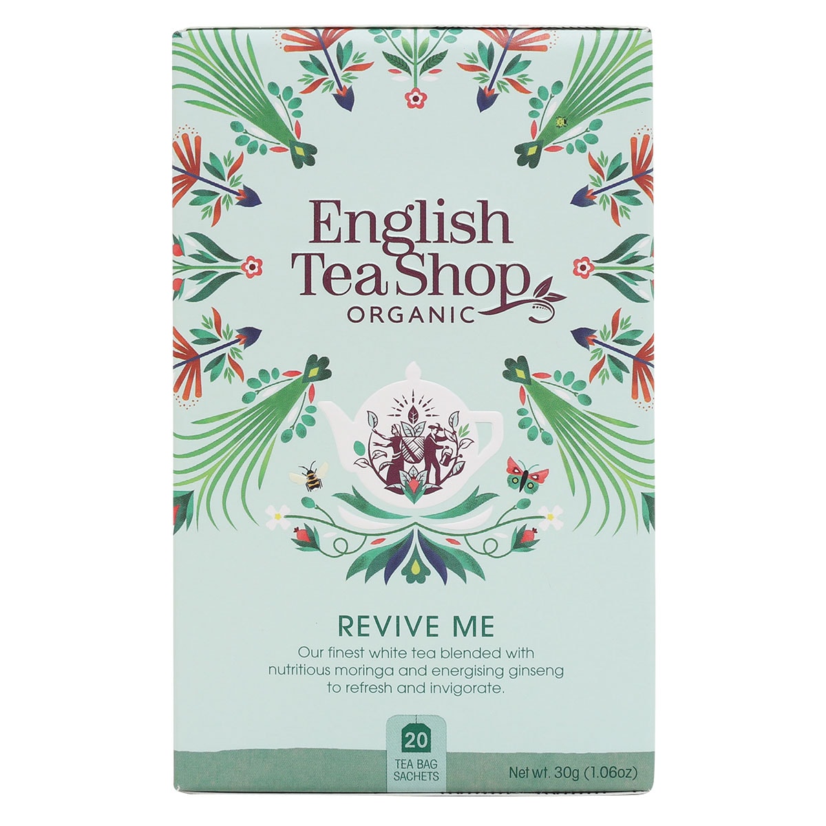 English Tea Shop Organic Wellness Tea Revive Me 20 Tea Bags