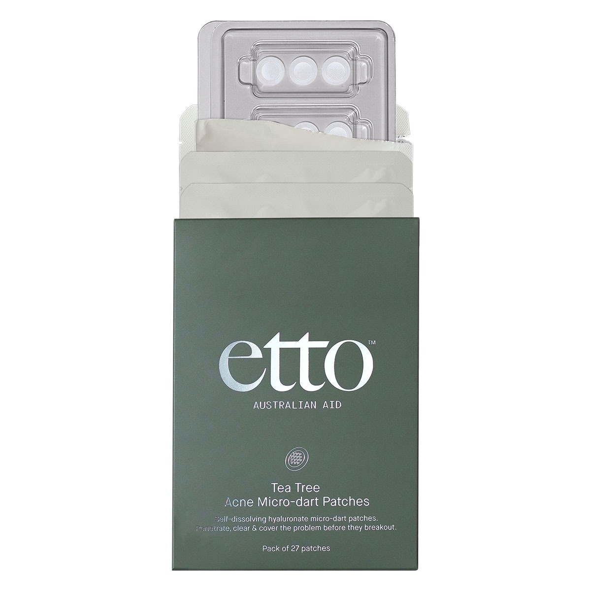 ETTO Australia Acne Micro-dart Patches 27 Pack