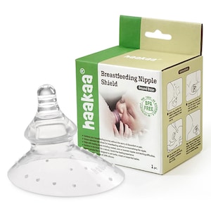 Haakaa Breastfeeding Nipple Shield Round 1 Pack