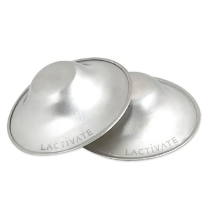 Lactivate Silver Nursing Cups Large 2 Pack