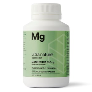 Ultra Nature Essentials Magnesium 500mg 100 Tablets