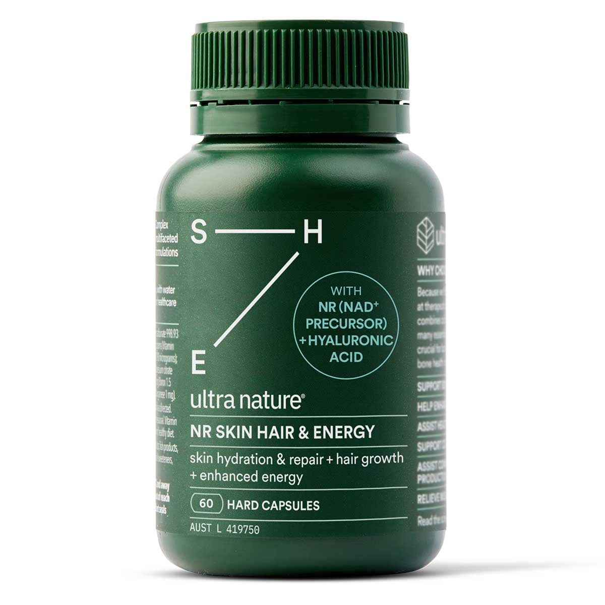 Ultra Nature NR Skin Hair & Energy 60 Capsules