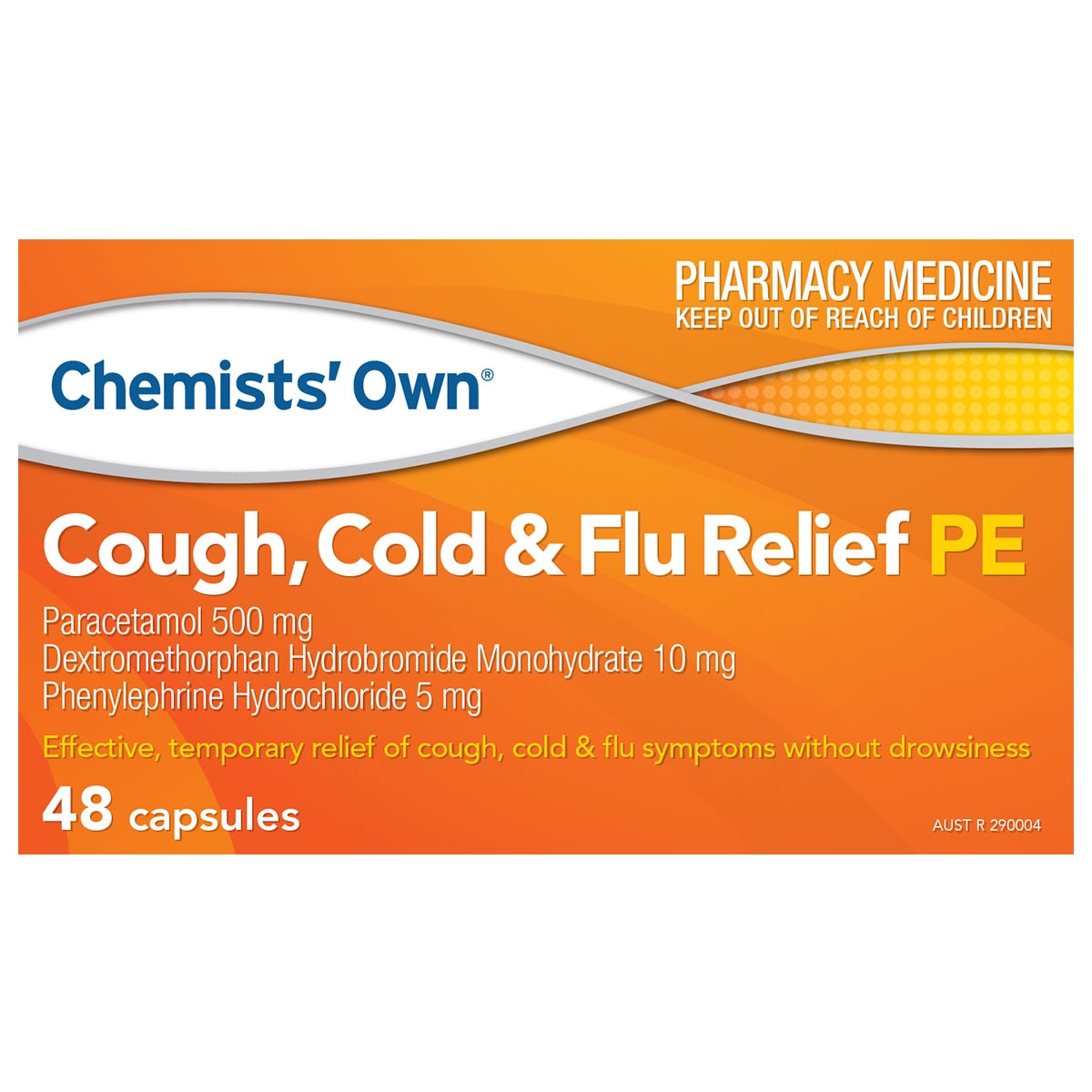 Chemists Own Cough, Cold & Flu PE 48 Capsules