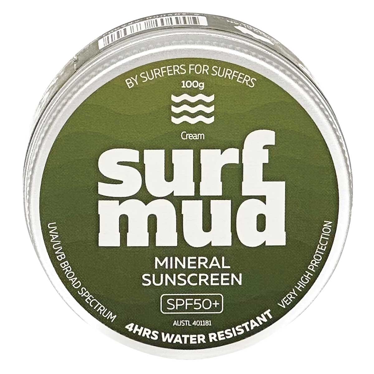 Surfmud Mineral Sunscreen SPF 50+ 100g