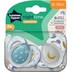 Tommee Tippee Night Time Soothers 6-18 Months 2 Pack Assorted Colours