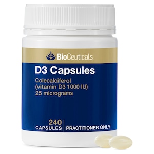BioCeuticals D3 Capsules 240 Soft Capsules