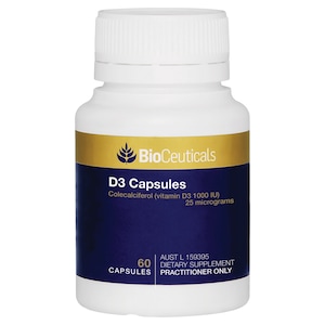 BioCeuticals D3 Capsules 60 Soft Capsules